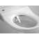 Set Vas WC cu bideu electronic suspendat cu capac soft close automat si telecomanda Roca Inspira In-Wash Rimless 39x56 cm evacuare orizontala