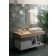 Ideal Standard Adapto Blat baie pentru lavoar 105x50xH1 cm, maro inchis (dark wood)