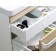 Set promo mobilier baie (masca cu 1 sertar si lavoar) Arthema Revo 60 cm, alb lucios