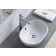 Lavoar baie pe blat, oval Duravit Bathroom_Foster 50x35 cm