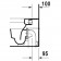 Vas WC pe pardoseala Duravit Happy D.2 37x57 cm evacuare orizontala