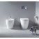 Vas WC pe pardoseala Duravit ME by Starck 37x60 cm evacuare orizontala, lipit de perete