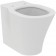 Vas WC pe pardoseala Ideal Standard Connect Air AquaBlade 36x54 cm evacuare orizontala sau verticala, lipit de perete