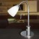Eglo Cariba 1 Lampa de birou 1x33W, alb/crom