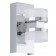 Eglo Romendo Aplica 2x4.5W, 7xH15 cm, alb/crom