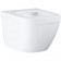 Vas WC suspendat Grohe Euro Ceramic Rimless 37x49 cm evacuare orizontala, tratament PureGuard