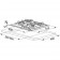 Franke Multi Cooking Plita cu gaz FHMR 604 4G E, 59x51 cm, alb