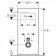 Geberit Monolith Plus Modul stativ pentru vas WC suspendat si AquaClean Sela, H114 cm