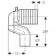 Geberit Monolith Sistem de scurgere unghiular pentru vas WC montat pe pardoseala