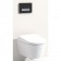 Geberit Sigma40 Clapeta de actionare WC cu unitate de exhaustare a mirosurilor