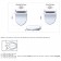 Hyundai Capac WC cu functie de bideu electric, soft-close, HDB-330 rotund