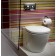 Vas WC pe pardoseala Ideal Standard Connect 36x55 cm evacuare orizontala, lipit de perete