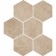 Gresie interior portelanata bej 21x18.2 cm, Marazzi Clays Sand