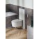 Geberit Monolith Plus Modul stativ pentru vas WC suspendat si AquaClean Sela, H114 cm