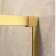Usa dus glisanta Radaway Idea Gold DWJ 150xH200.5 cm, profil auriu