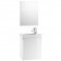 Set mobilier baie (masca, lavoar si oglinda) Roca Mini 45 cm, alb