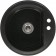 CasaBlanca Rondo Set promo chiuveta bucatarie granit cu 1 cuva + baterie BLACK4H), negru