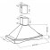 Teka Hota perete 60 cm, panou control mecanic, forma piramida rustic, Promo2022