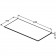 Ideal Standard Adapto Blat baie pentru lavoar 105x50xH1 cm, maro deschis (wood light brown)