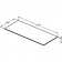 Ideal Standard Adapto Blat baie pentru lavoar 120x50xH1 cm, gri (grey stone)