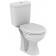 Vidima SevaFresh Set Vas WC monobloc 37x66 cm cu capac si rezervor WC cu alimentare spate-jos