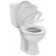 Vidima SevaFresh Vas WC monobloc cu functie de bideu 37x66 cm, complet echipat, capac soft-close