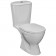 Ideal Standard Eurovit Ecco New Set Vas WC cu evacuare orizontala, capac WC soft-close, 35x63 cm