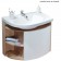 Ravak Rosa Comfort SDU Baza suspendata pentru lavoar de 78x55 cm, alb