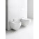 Vas WC suspendat Ravak Uni Chrome RimOff Rimless 36x51 cm evacuare orizontala, alb