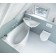Vas WC suspendat Ravak Uni Chrome RimOff Rimless 36x51 cm evacuare orizontala, alb