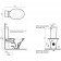 Vas WC pe pardoseala Hatria Sculture 40x72 cm evacuare orizontala sau verticala