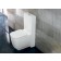 Vas WC pe pardoseala Hatria Fusion 48 35x48 cm evacuare orizontala sau verticala