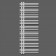 Zehnder Yucca Asym Radiator portprosop 578xH1304 mm, alb