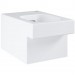 Vas WC suspendat Grohe Cube Ceramic Rimless 37x56 cm evacuare orizontala, tratament PureGuard