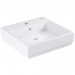Lavoar baie suspendat Grohe Cube Ceramic 50x49 cm, tratament PureGuard