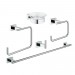 Grohe Essentials Cube Master Set accesorii baie 5 in 1