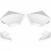 Ravak Set coltare si capace pentru profil de mascare 11 mm, alb