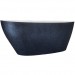 Cada freestanding ovala Besco Goya Glam XS compozit 142x62 cm, antracit (graphite)