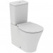 Vas WC pe pardoseala Ideal Standard Connect Air AquaBlade 36x66 cm evacuare orizontala sau verticala, lipit de perete