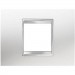 Gewiss Chorus Lux Rama decorativa pentru 2 module, alb, tehnopolimer