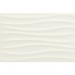 Faianta baie / bucatarie alba 25x38 cm, Marazzi Neutral White Struttura Tide 3D