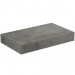 Ideal Standard Adapto Blat baie pentru lavoar 85x50xH12 cm, gri (grey stone)