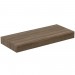Ideal Standard Adapto Blat baie pentru lavoar 120x50xH12 cm, maro inchis (dark wood)