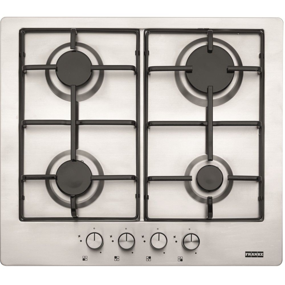 Franke FHNL 604 4G XS E Plita cu gaz 58x51 cm, crom mat main product photo