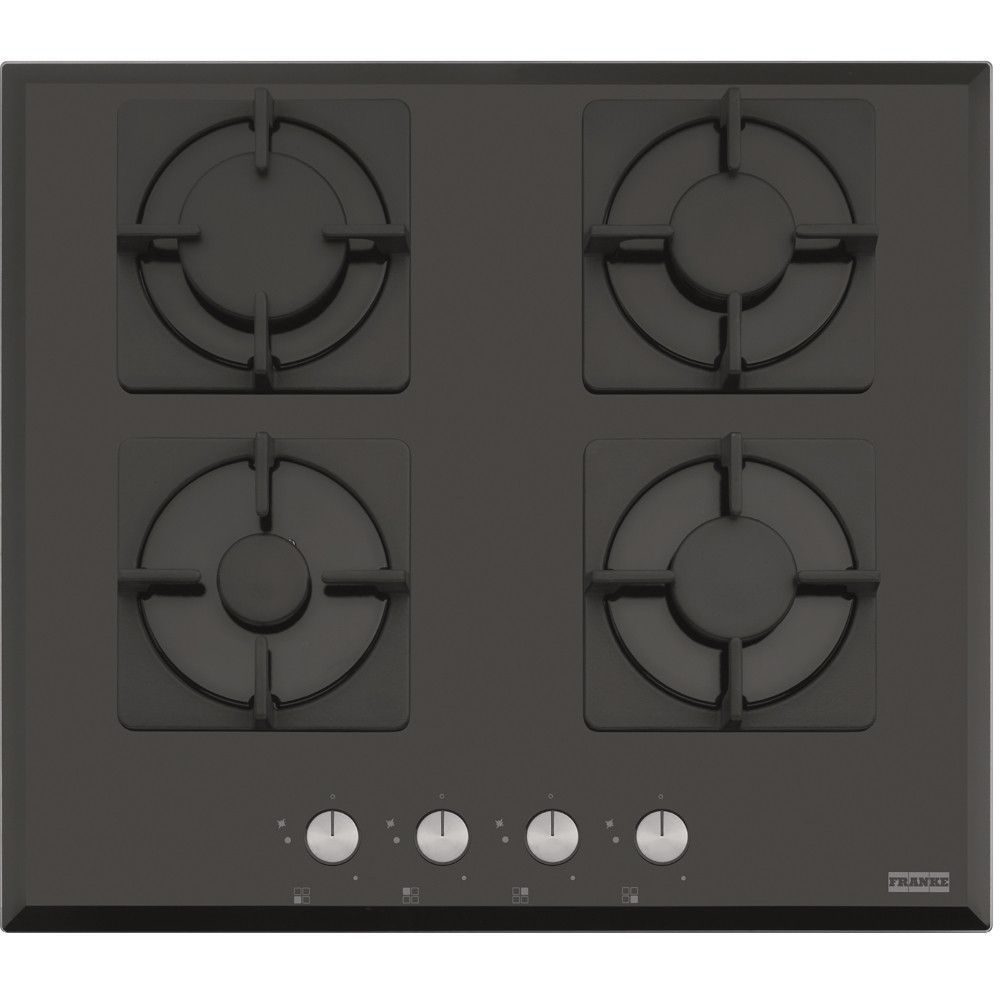 Franke New Glass FHNS 604 4G BK C Plita cu gaz 59x52 cm, negru main product photo