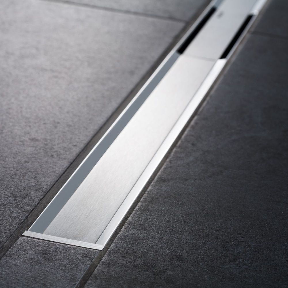 Grila ornament rigola dus Geberit CleanLine60 30-160 cm, inox lucios/inox periat main product photo