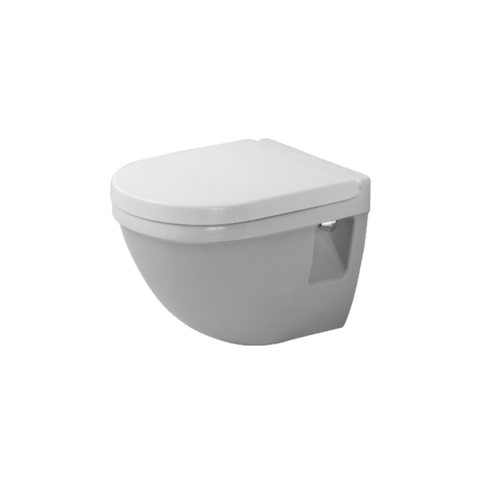 Vas WC suspendat Duravit Starck 3 36x48 cm evacuare orizontala main product photo