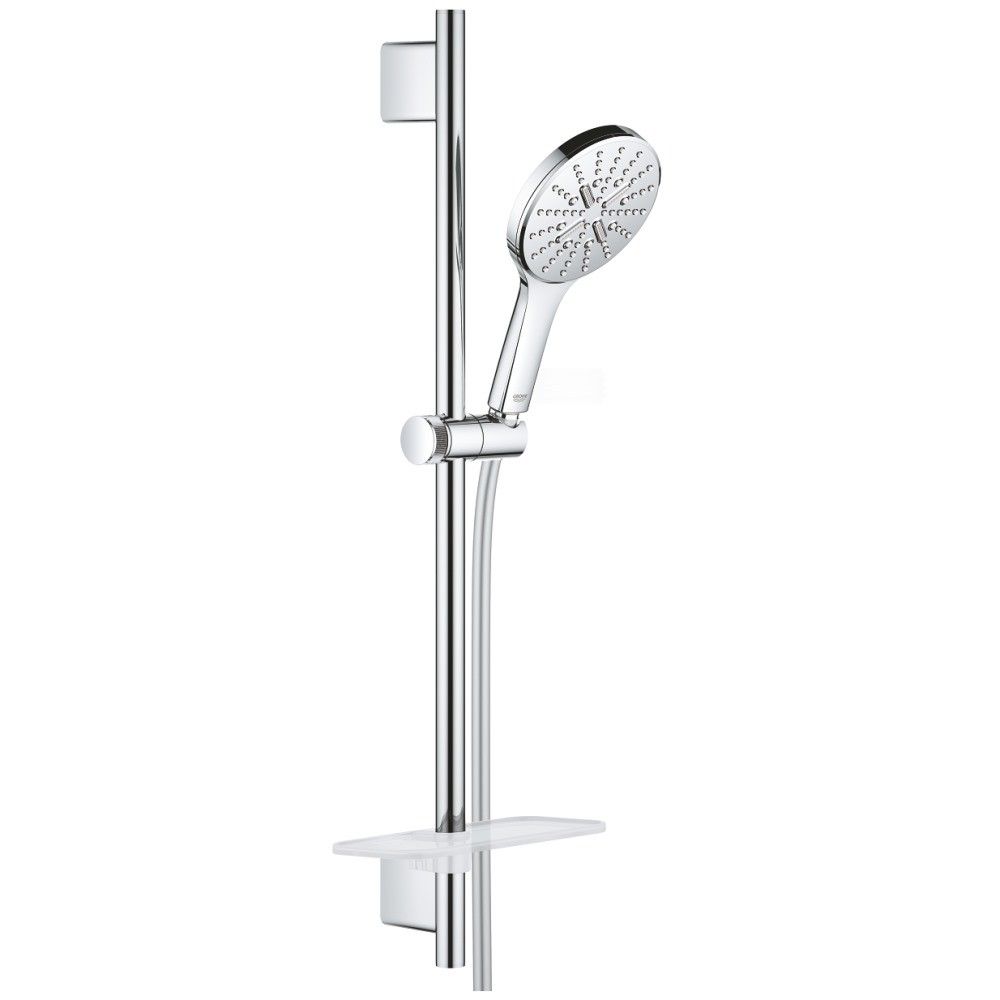 Grohe Rainshower SmartActive 130 Set dus cu bara 60 cm si savoniera, crom main product photo