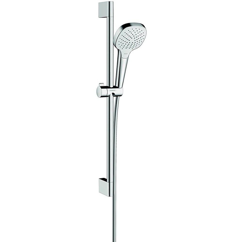 Hansgrohe Croma Select E Vario Set dus cu bara, alb/crom main product photo