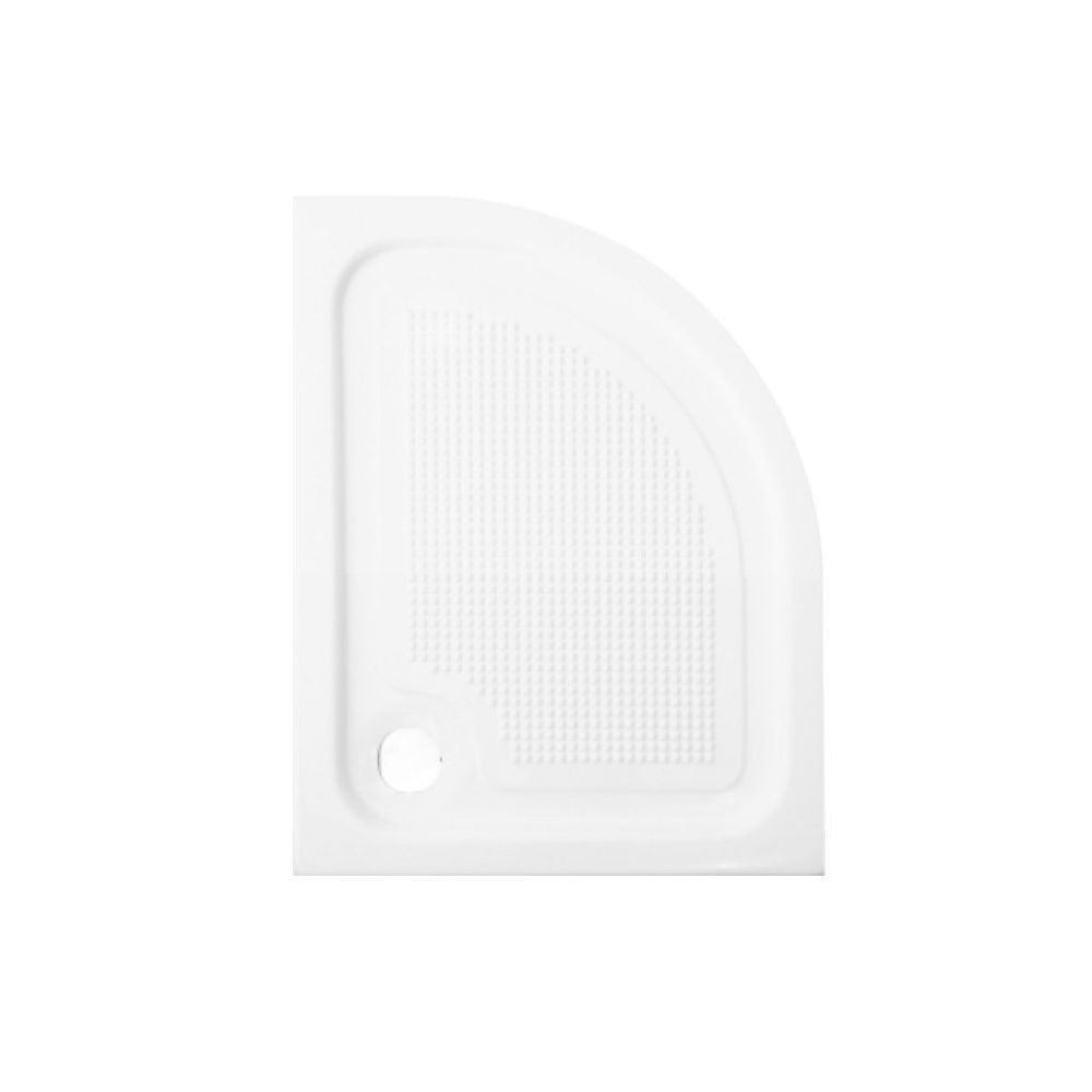 Cadita dus semirotunda asimetrica Belform Cubo 90x70 cm, autoportanta main product photo